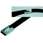 Haupa - Stålstrips Belagt L 360mm B 8