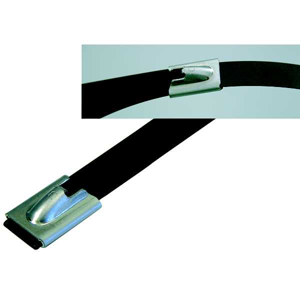Haupa - Stålstrips Belagt L 200mm B 8