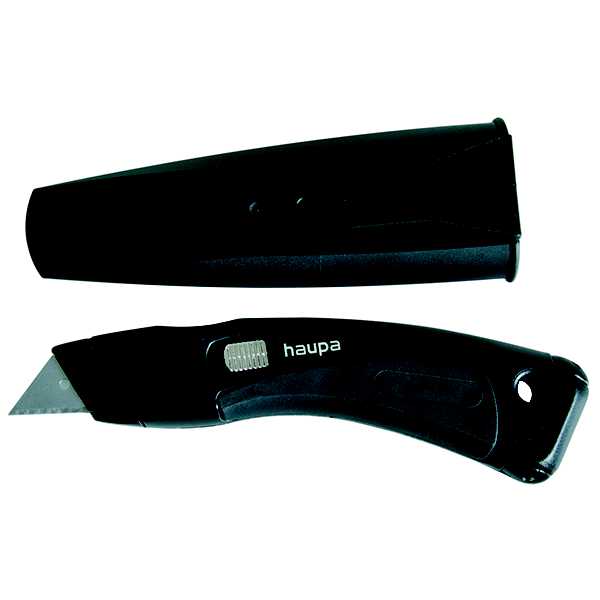 Haupa - Tapetkniv med hylster