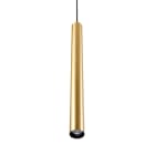 SG Armaturen - ZIP TUBE PENDEL MICRO 490MM MESSING 27K, 7W, 360lm, Ra 98, SDCM2, IP20, L90/B10 50.000