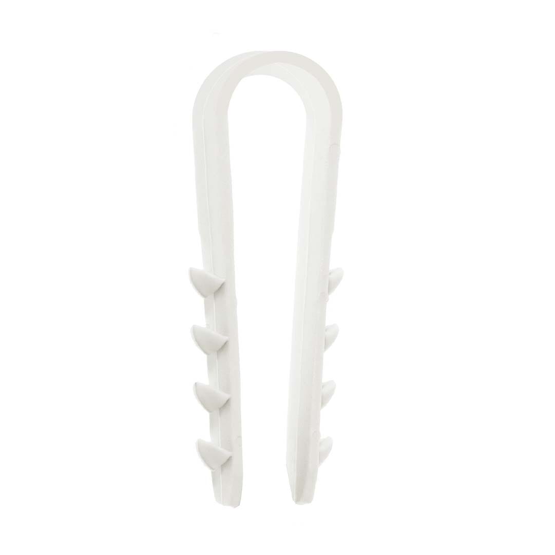 Schnabl - Klammer feste Ø 6-20mm for rør og kabel på betong , DKS Hvit