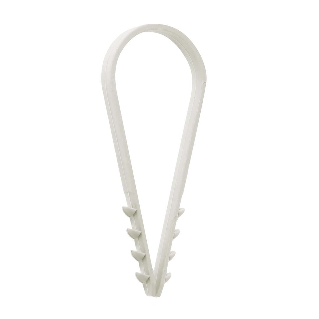 Schnabl - Klammer feste Ø 20-40mm for rør og kabel på betong , DKS Hvit