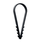 Schnabl - Klammer feste Ø 20-40mm for rør og kabel på betong , DKS Sort