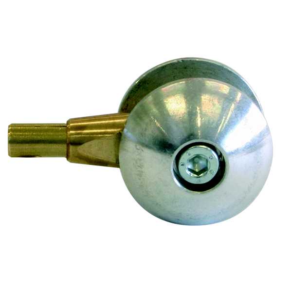 Haupa - Lederulle i aluminium for trekkefjær, M5