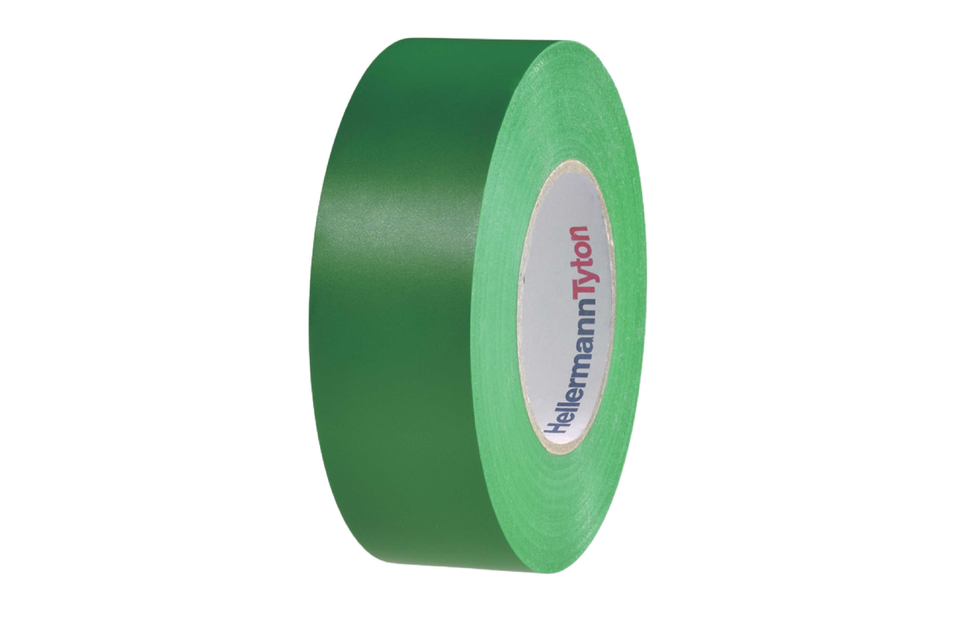 HellermanTyton - HelaTape 19mm grønn 20m