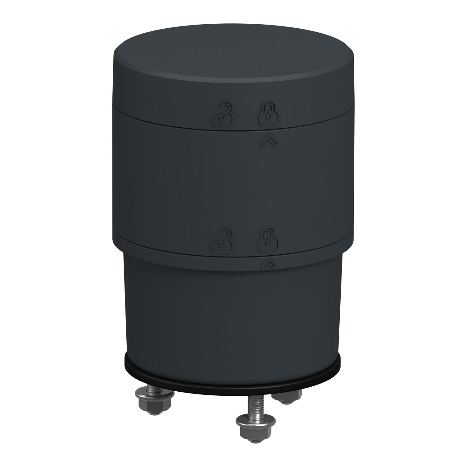 Schneider Electric - Bunndel med 3-pin og  deksel