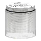 Schneider Electric - Lysenhet hvit med fast LED i