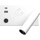 Aneta Lighting - BEDSIDE BASE HVIT SENGELAMPE 3A USB A+C 2700K