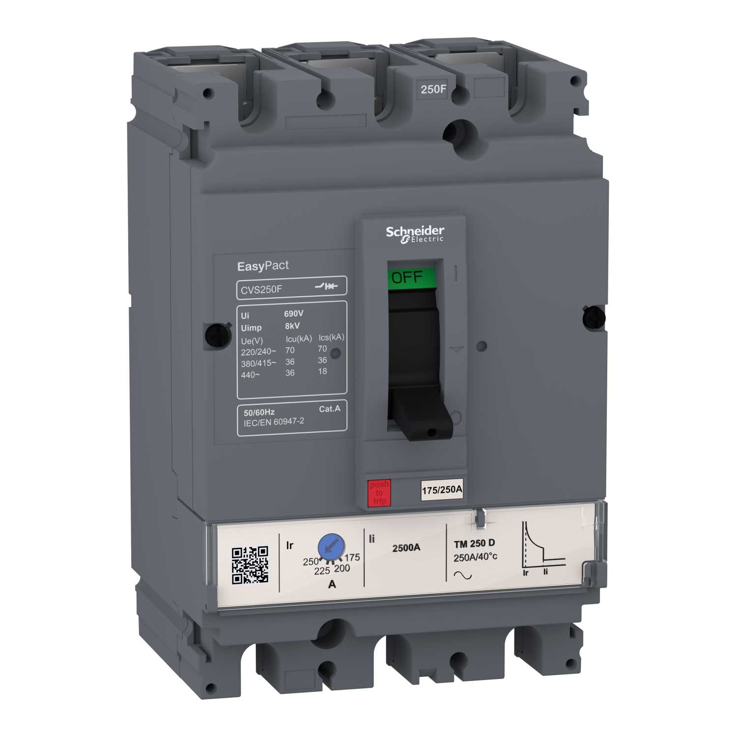 Schneider Electric - ComPacT CVS100F med vern TM50