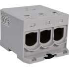 Melbye - Universalklemme Grå 3xAl/Cu 9