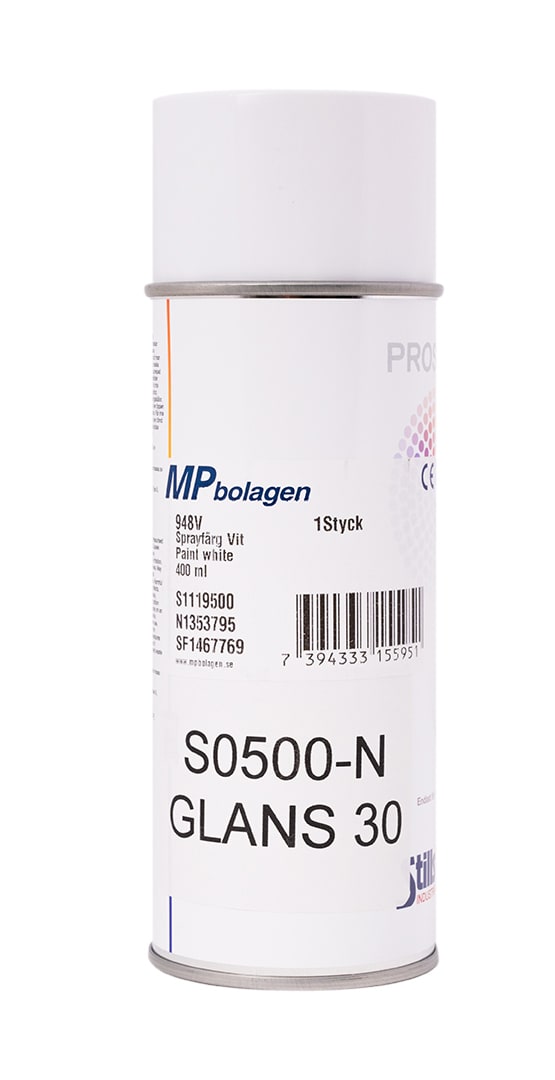 MP Bolagen - Sprayfarge RAL 9010 MP-948V