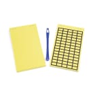 HellermanTyton - TAG121FB 270 Gul, pk a 600 stk