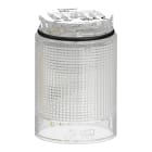 Schneider Electric - Lysenhet hvit med fast LED i