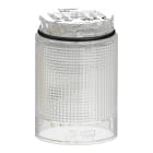 Schneider Electric - Lysenhet hvit med fast LED i