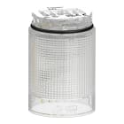 Schneider Electric - Lysenhet med fast LED i hvit