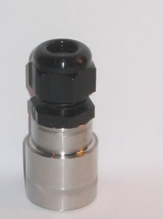 Melbye - Kabeladaptor  med nippel ¾”-metrisk.