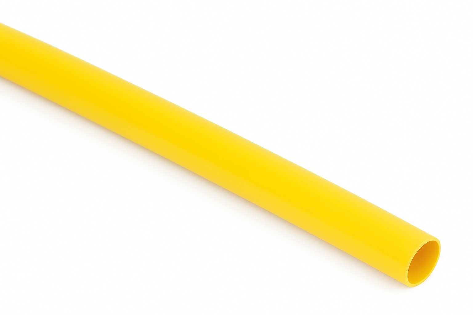 HellermanTyton - PVC slange 3mm Gul 100m