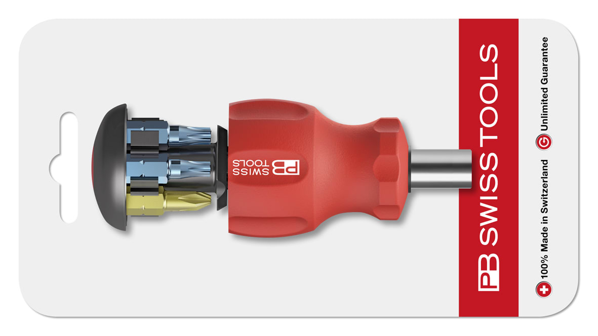 PB SWISS TOOLS - Kubbetrekker m/bits i håndtaket