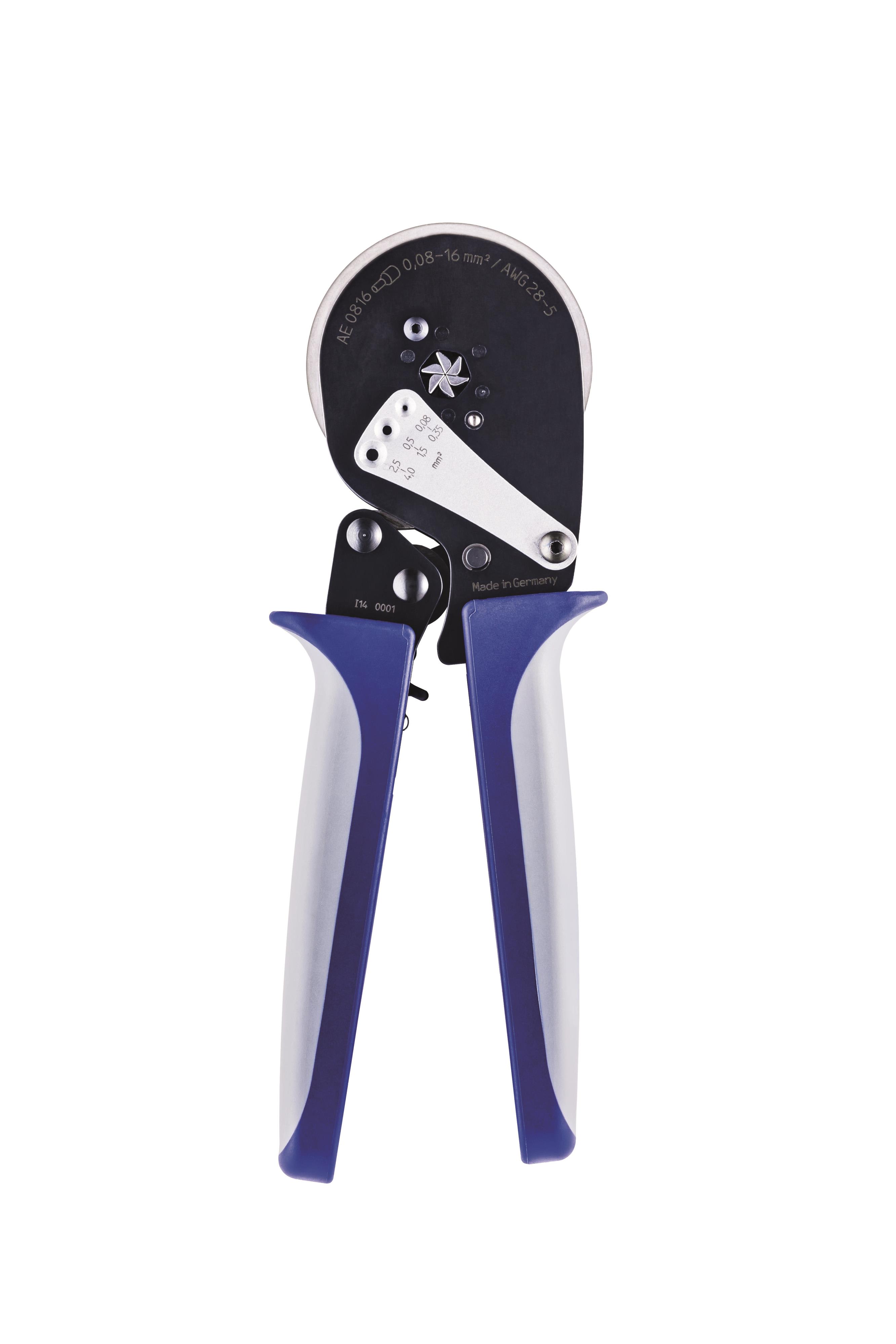 VIX Tools - Hexagon Presstang 0,08-16mm² endehylse AE0816 Wezag Krympta