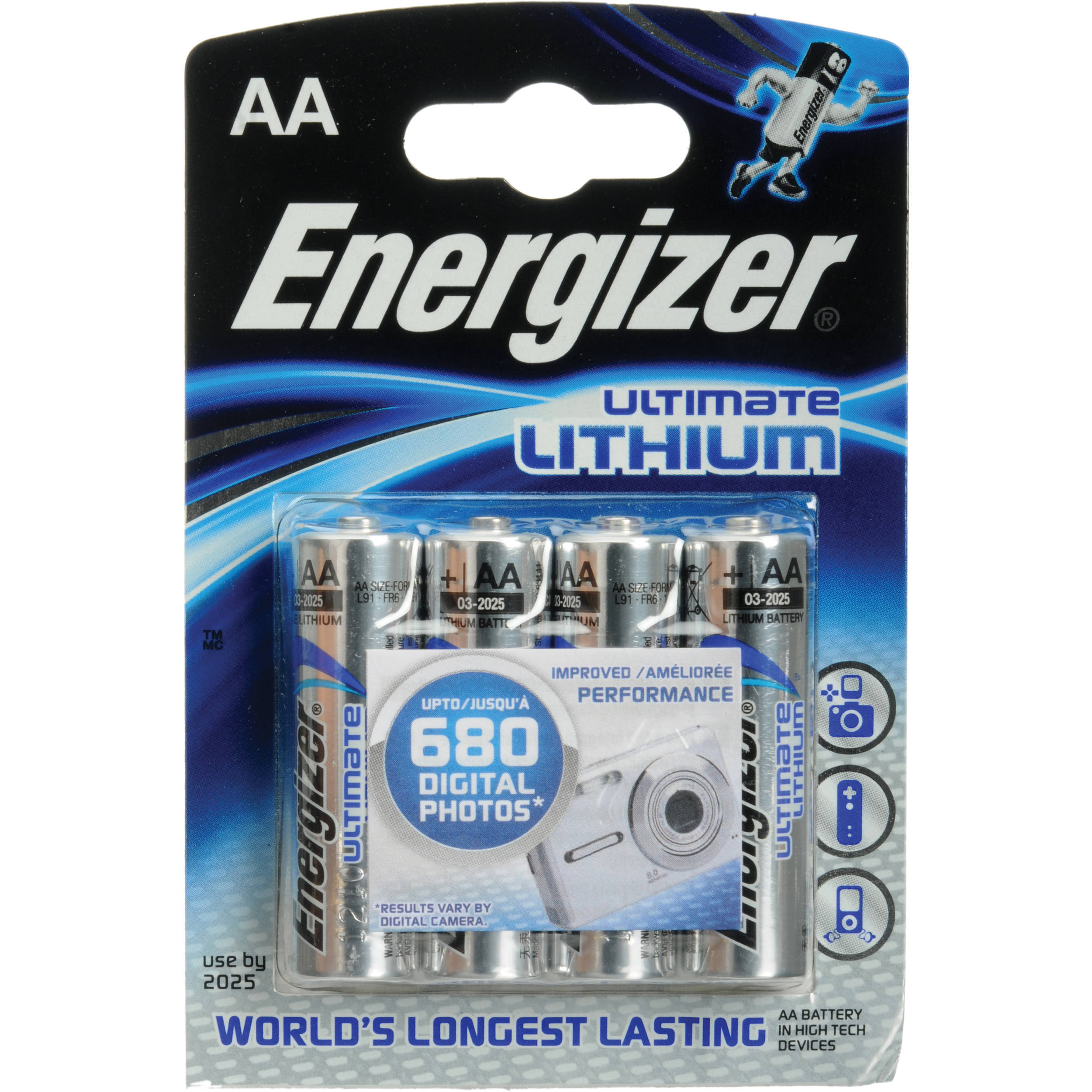 ENERGIZER - Energizer Ultimate Lithium AA/E91 FSB4 4pk