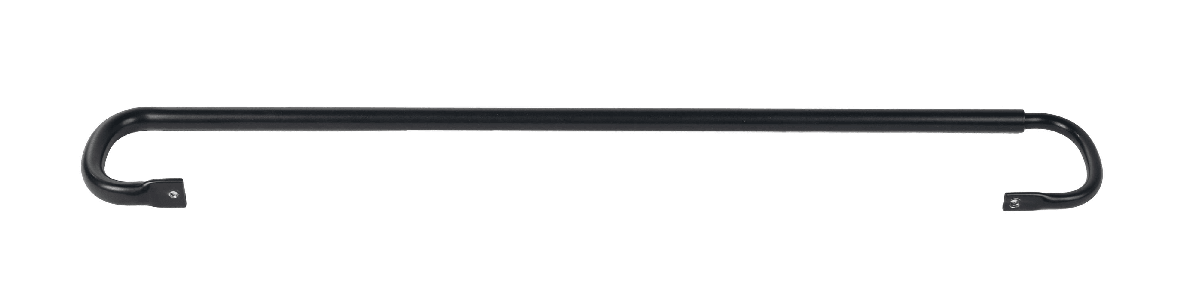 Glen Dimplex - GARDINBØYLE TELESKOPISK SVART 425-809 mm UNIVERSAL