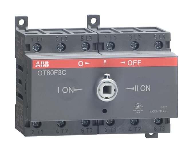 ABB Electrification - Lastvender OT80F3C