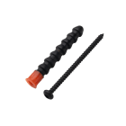 Castor - Lettbetong plugg LP 6x50 for montering i lettbetong, leca, siporex, porøs mur, tegel etc. BorØ 6mm.