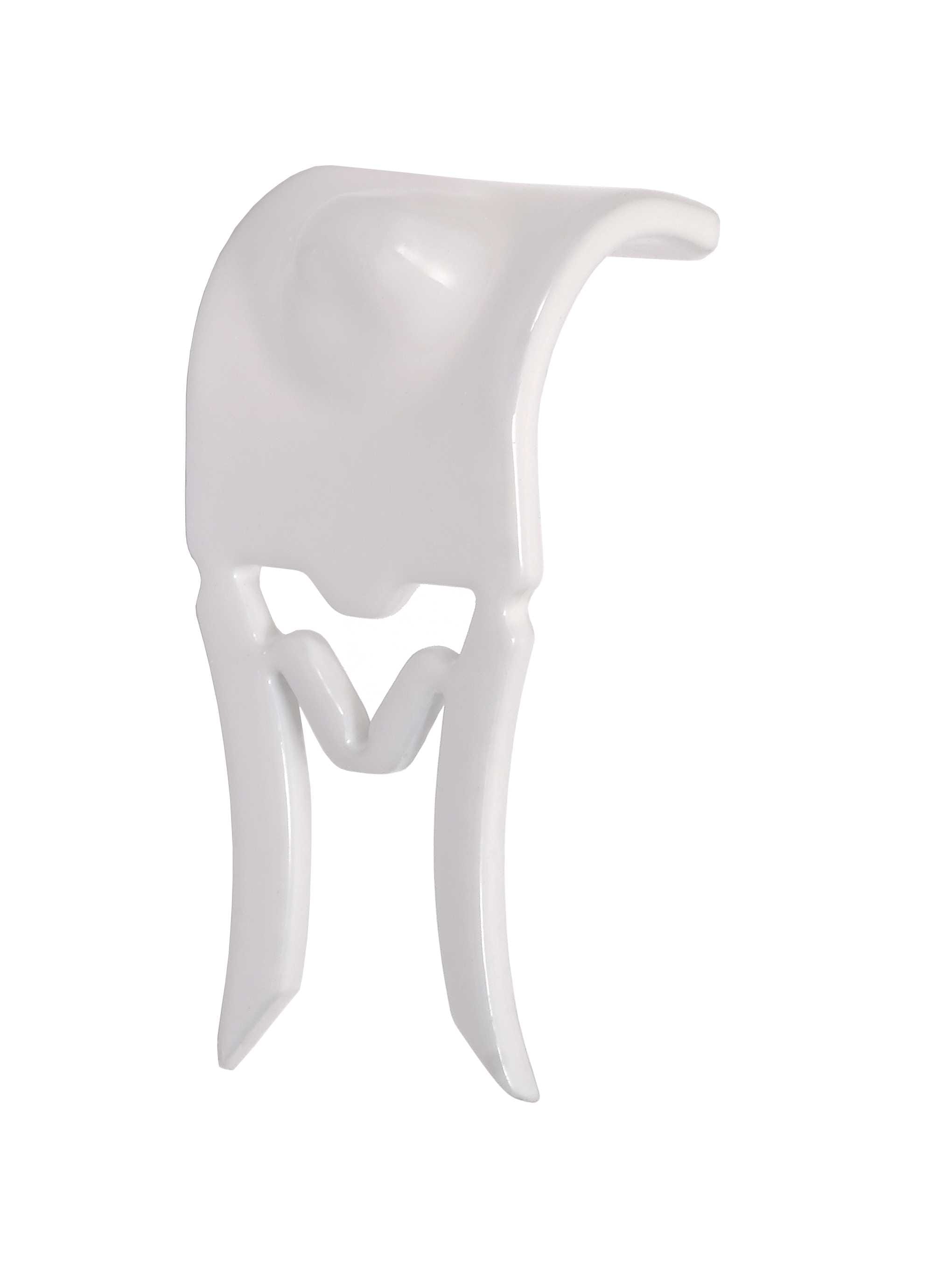 Letti - LETTI KLAMMER 7-R GIPS Polarhvit