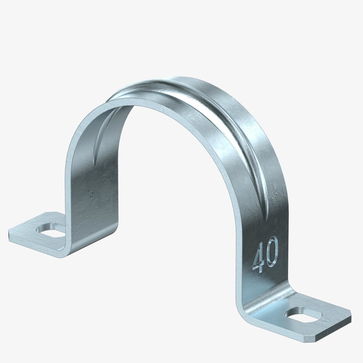 OBO BETTERMANN - SADEL 605/Ø40MM Galvanisert til 40mm rør.