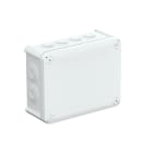OBO BETTERMANN - Halogenfri Koblingsboks, IP66, 190mm x 150mm x 77mm, Hvit
