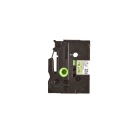 Brother - TZC-31 Tape 12mm sort på fluor gul
