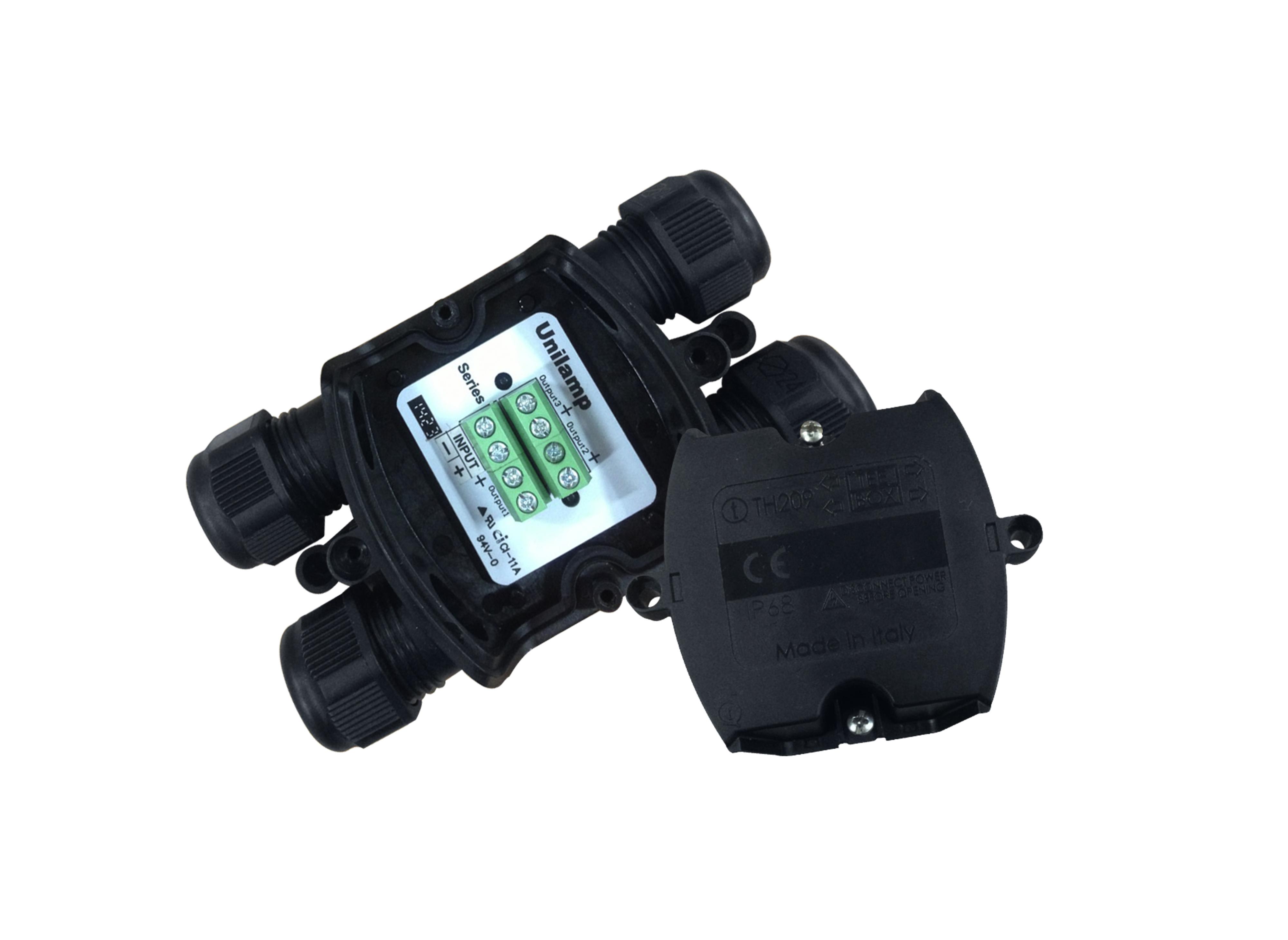 Unilamp - Koblingsboks Serie IP68 Tett koblingsboks for nedgraving