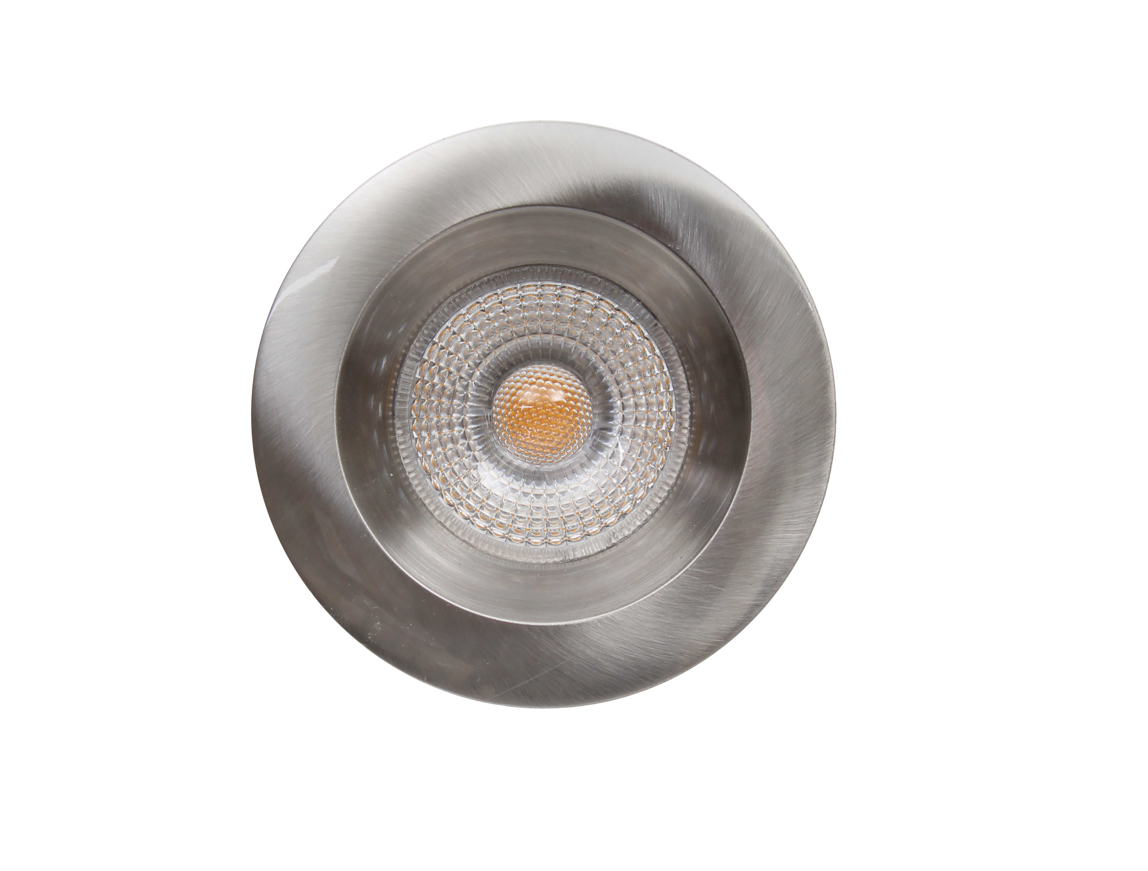 Unilamp - Limbo Soft 10W WarmDim B.STÅL Fast m/driver 3k-2K IP44