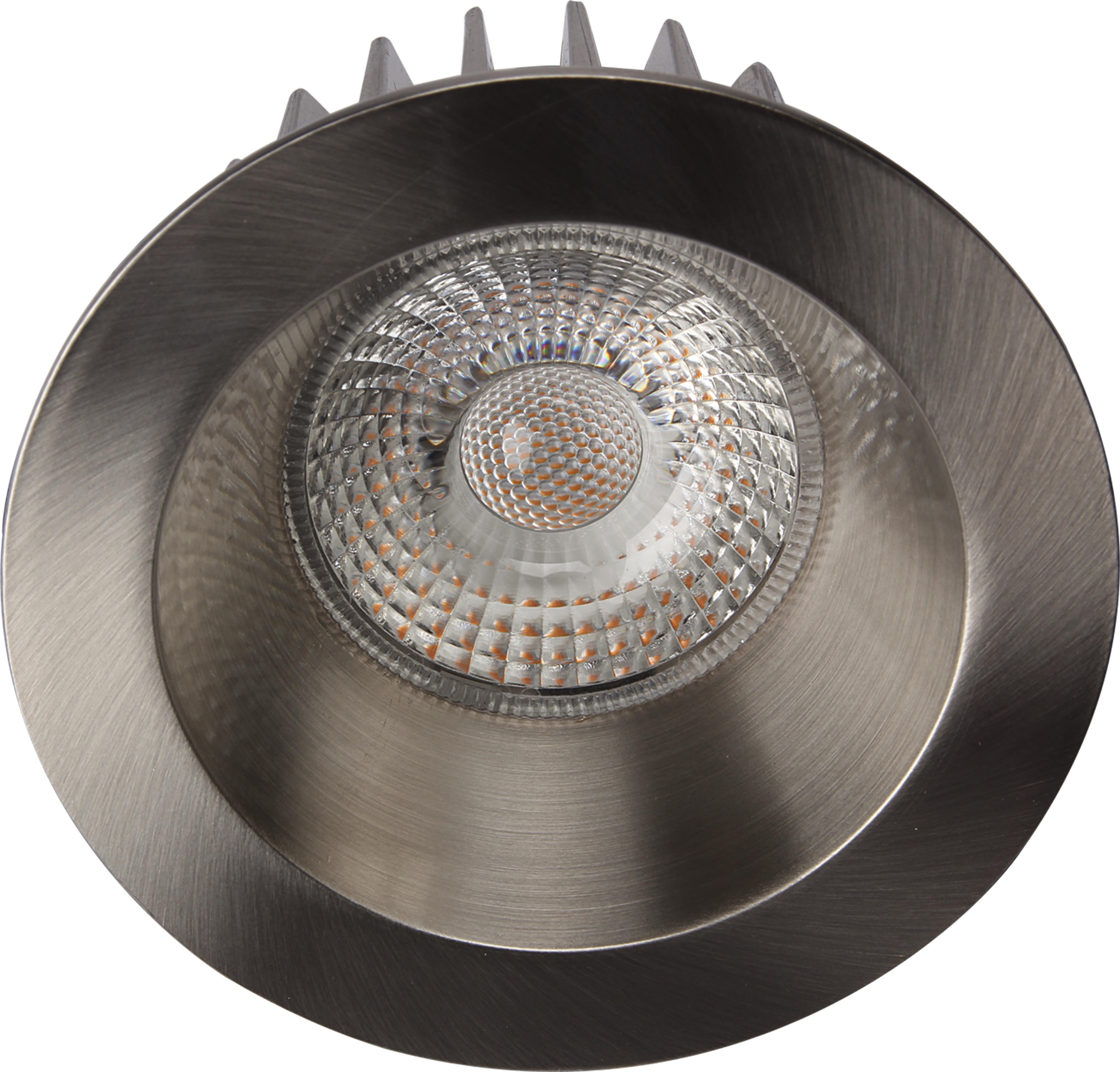 Unilamp - Juno Soft Cob+ 10W WarmDim B.stål Soft IP44