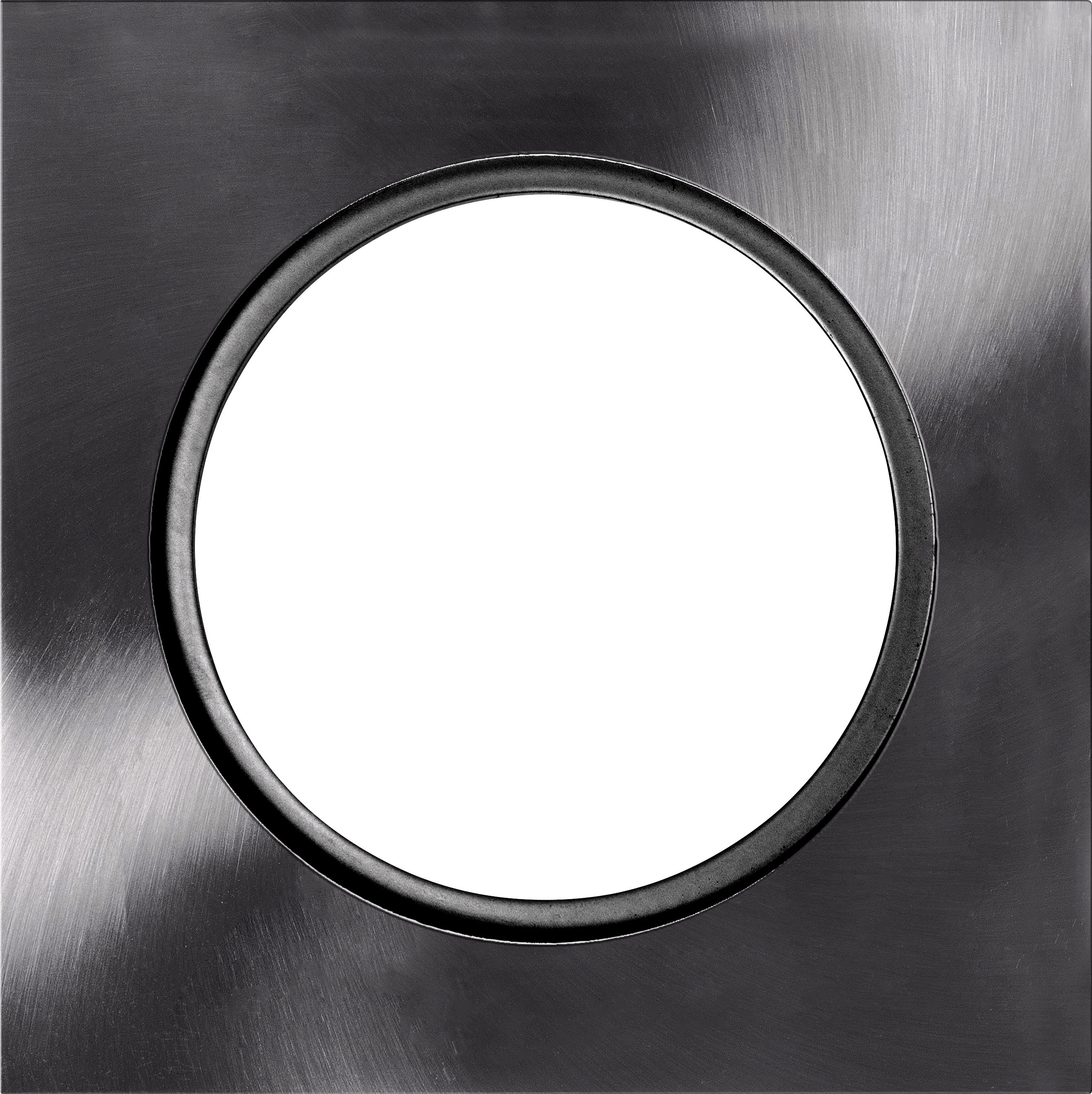 Unilamp - Downlightramme Firkant 120X120MM Børstet Stål