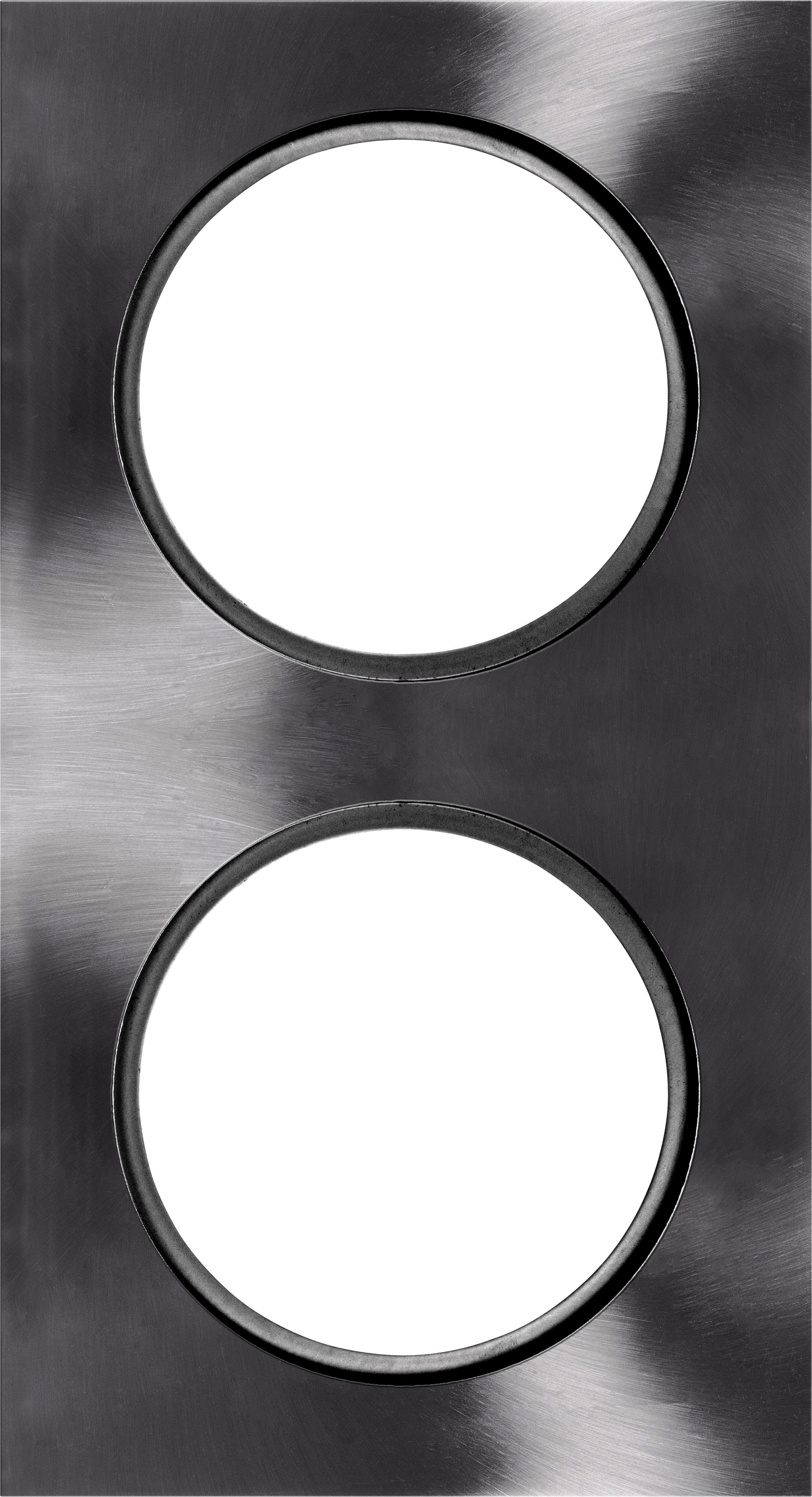 Unilamp - Downlightramme 2 Firkant 120X240MM B.Stål For 94-96mm downl