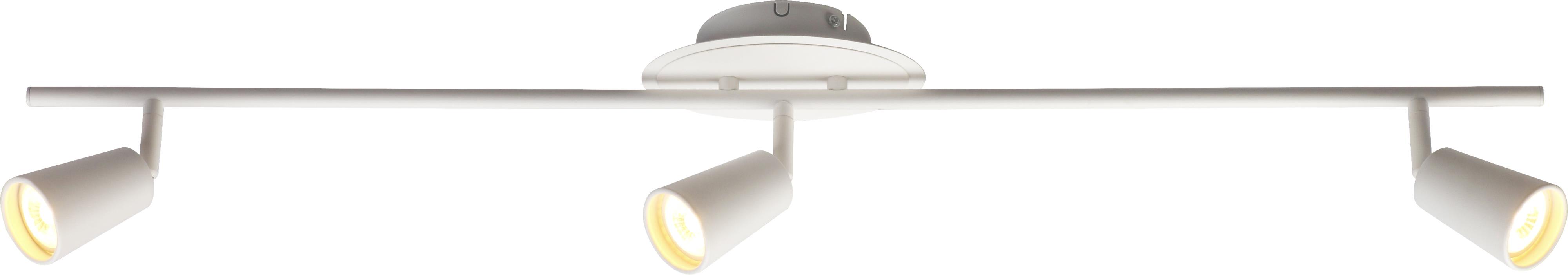 Unilamp - Kony LED 3-spot Matt Hvit Takskinne m/ 3x5,5W WarmDim L