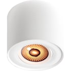 Unilamp - Gyro Surface Rund HVIT 1x9W WARMDIM UTENPÅLIGGENDE