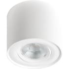 Unilamp - Gyro Surface Rund Hvit 1x8W 2700K UTENPÅLIGGENDE