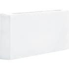 Unilamp - Edge 2x6W IP55 Hvit Veggarmatur opp/nedlys, lav