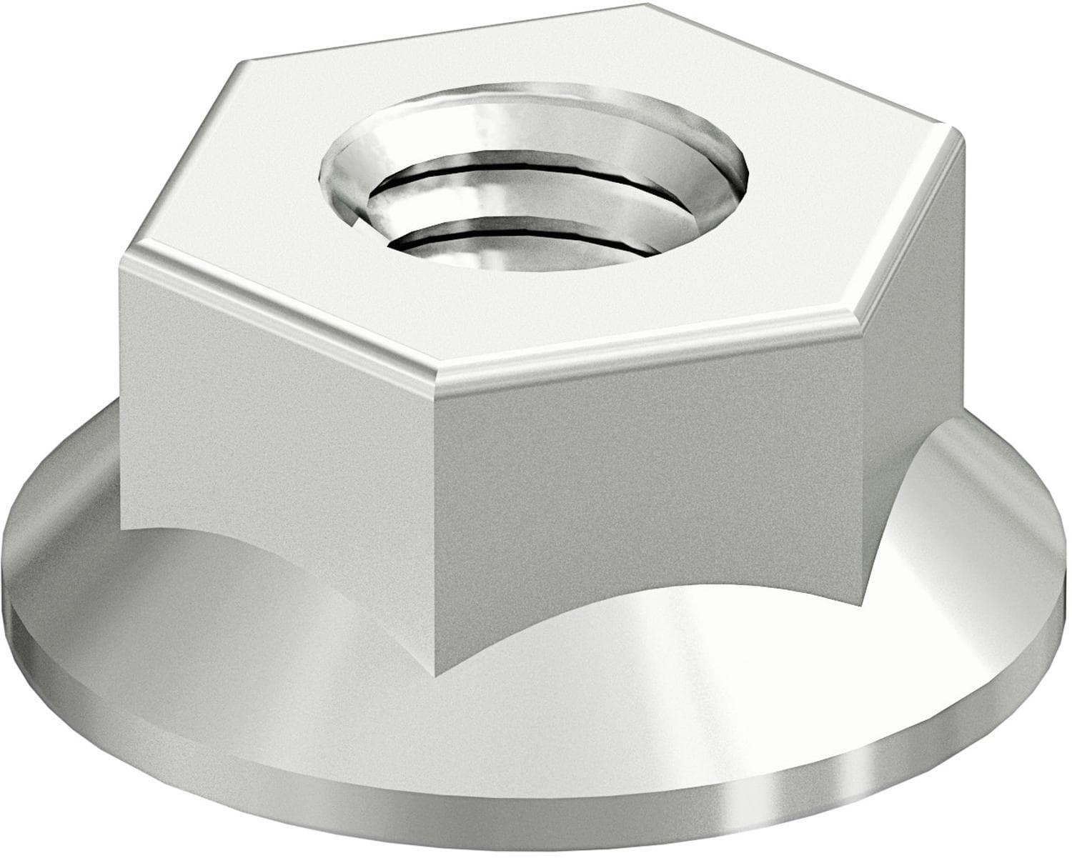 Wibe - B43 M8 Flensmutter Elz (50stk)