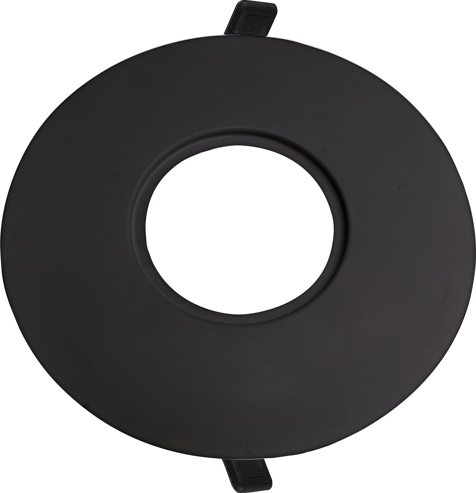 Unilamp - Rehabplate Rund 215MM Matt Sort for 94-96mm downlight
