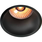Unilamp - UniCone+ 9W WarmDim Matt Sort Downl. 9W m/driver 76mm, smal