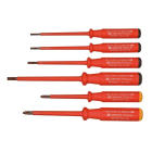 PB SWISS TOOLS - Skrutrekkersett 1000V 6 trekkere Flat/PH