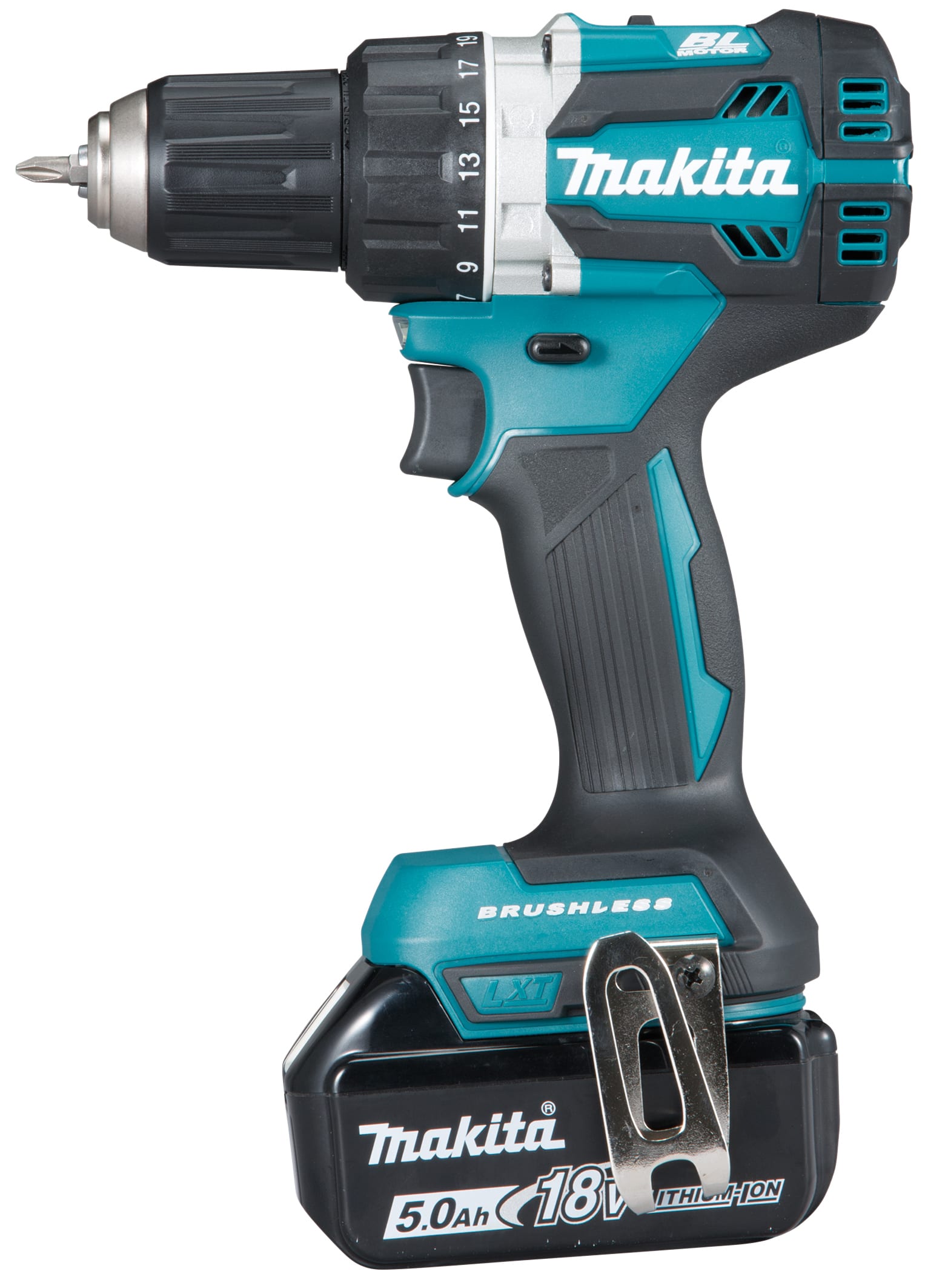 Makita - Borskrutrekker BL 18V 5Ah DDF484RTJ 2batt/lader Makita
