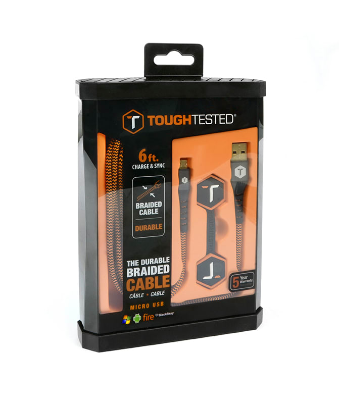 ToughTested - Ladekabel Micro-USB 1,8m