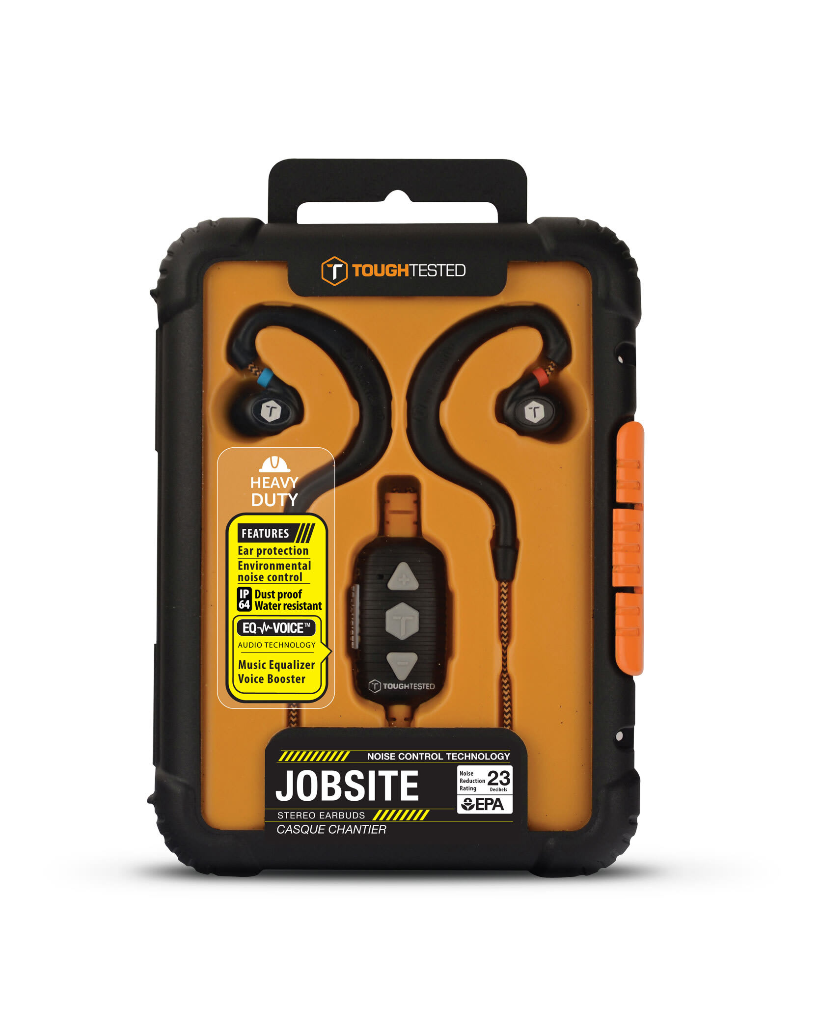 ToughTested - Øreplugger Jobsite Noise 23db ToughTested
