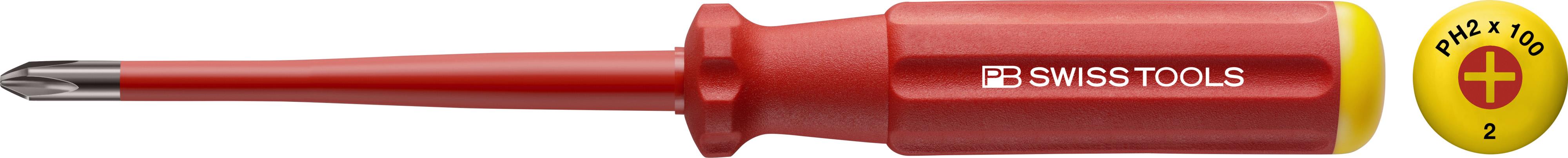 PB SWISS TOOLS - Skrutrekker 1000V Slim PH 1 x 80mm
