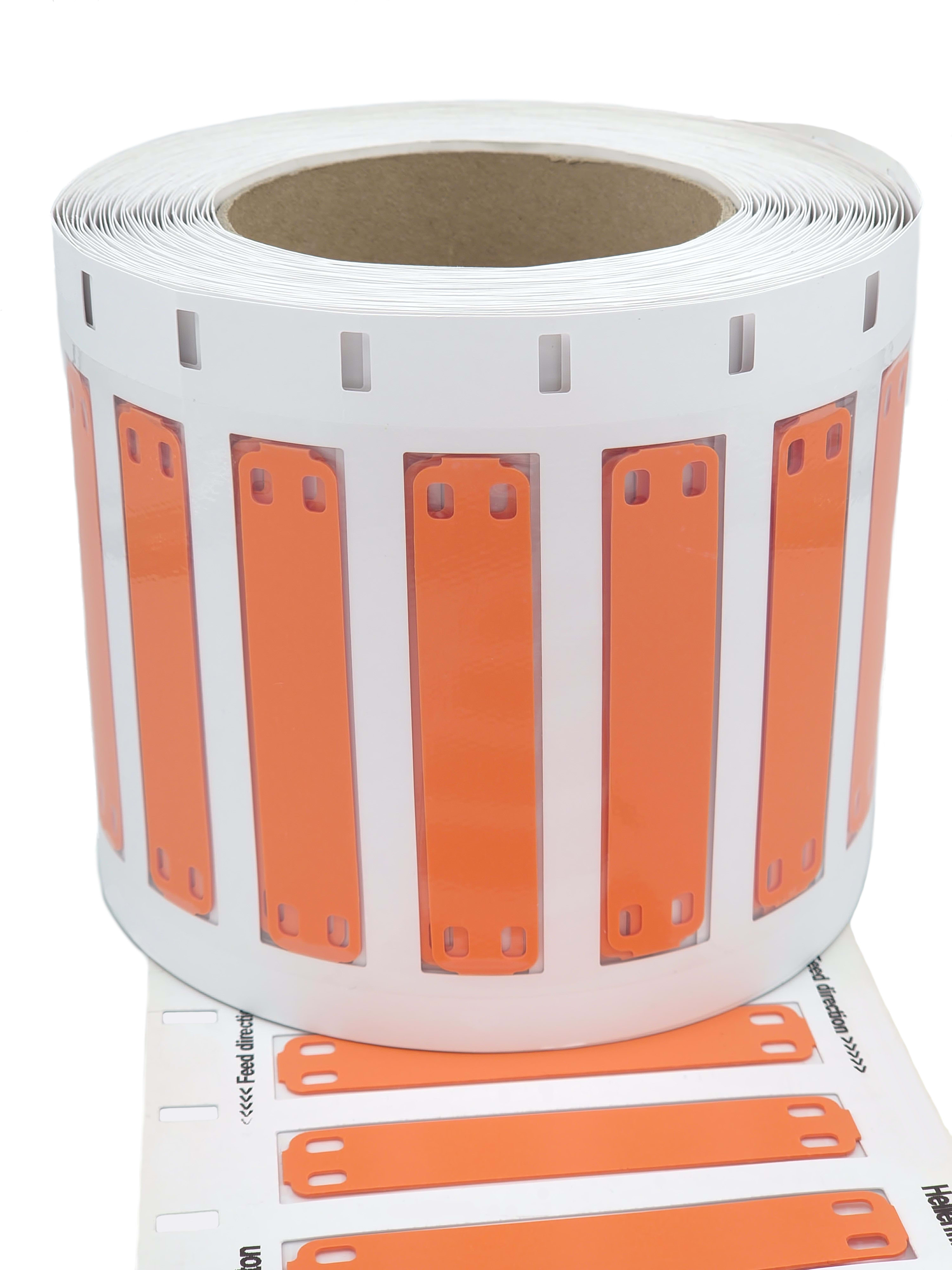 HellermanTyton - Kabelmerke på bane 10x60 orang