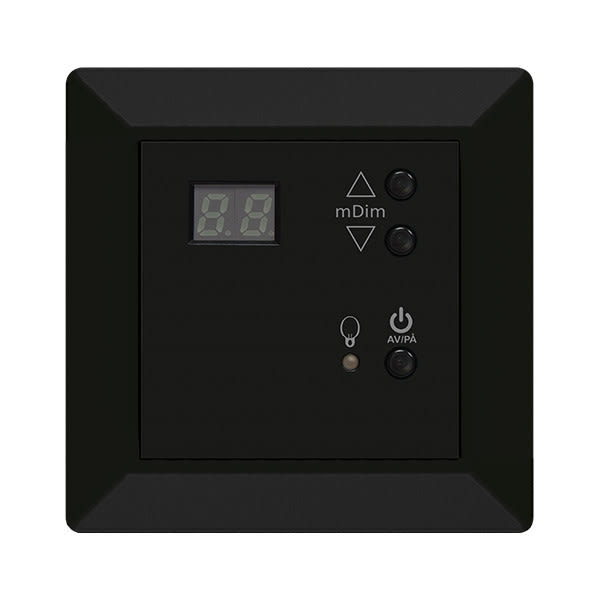 CTM Lyng - MdimLed Radio Svart Universal